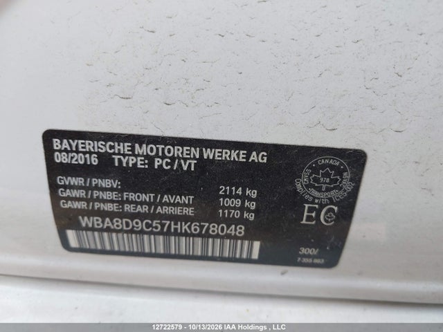 WBA8D9C57HK678048 BMW 330i Xdrive