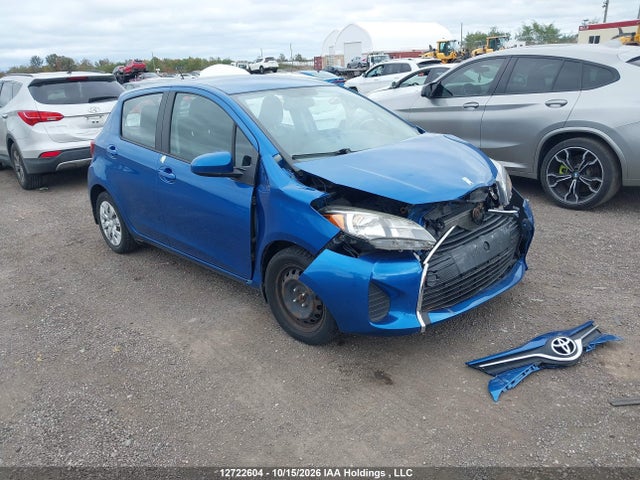 12722604 :رقم المزاد ، VNKKTUD30FA053593 vin ، 2015 Toyota Yaris Le مزاد بيع