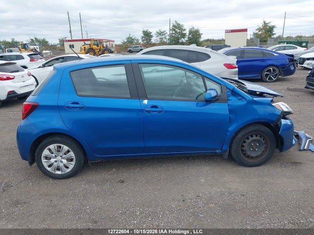 12722604 :رقم المزاد ، VNKKTUD30FA053593 vin ، 2015 Toyota Yaris Le مزاد بيع