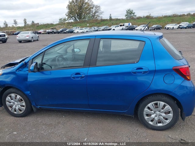 12722604 :رقم المزاد ، VNKKTUD30FA053593 vin ، 2015 Toyota Yaris Le مزاد بيع