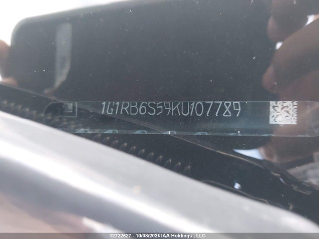 Aukcja sprzedaży 2019 Chevrolet Volt Premier, vin: 1G1RB6S59KU107789, numer aukcji: 12722627