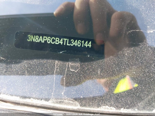 3N8AP6CB4TL346144 Nissan KICKS SV