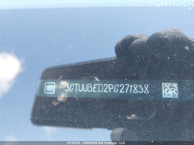Продаж на аукціоні авто 2023 Gmc Sierra 1500 Sle, vin: 3GTUUBED2PG271838, номер лоту: 12722743