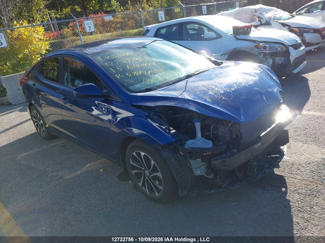 Продажа на аукционе авто 2015 Hyundai Elantra Se/sport/limited, vin: 5NPDH4AE8FH576149, номер лота: 12722756