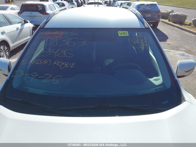 12708363 :رقم المزاد ، 5N1AT2MT3FC923426 vin ، 2015 Nissan Rogue S/sv مزاد بيع
