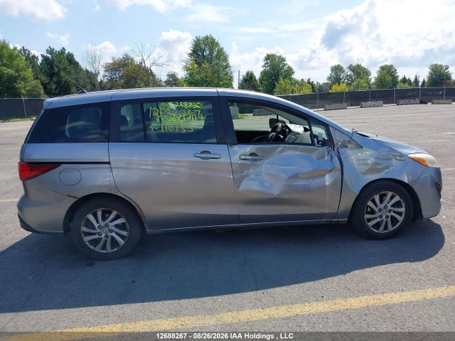 12688267 :رقم المزاد ، JM1CW2CL0C0116753 vin ، 2012 Mazda Mazda5 Gs مزاد بيع