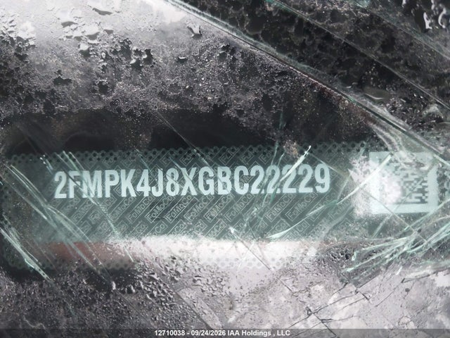 Aukcja sprzedaży 2016 Ford Edge Sel, vin: 2FMPK4J8XGBC22229, numer aukcji: 12710038