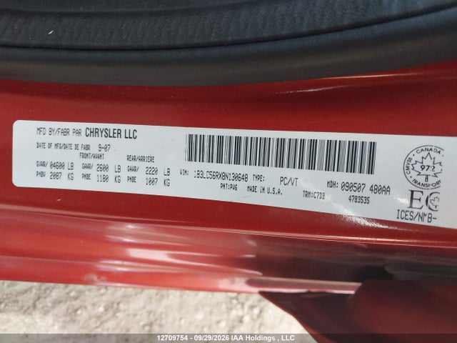 Продаж на аукціоні авто 2008 Dodge Avenger Sxt, vin: 1B3LC56RX8N130648, номер лоту: 12709754