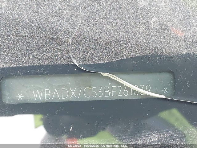 2011 Bmw 335 I მანქანა იყიდება აუქციონზე, vin: WBADX7C53BE261039, აუქციონის ნომერი: 12722922