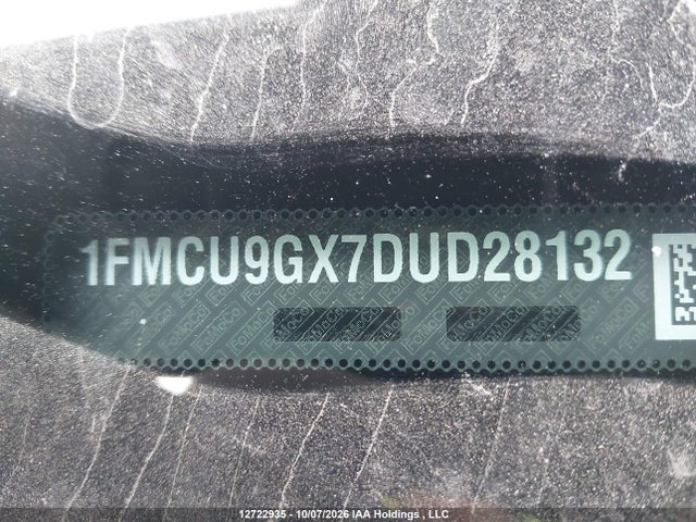 Продаж на аукціоні авто 2013 Ford Escape Se, vin: 1FMCU9GX7DUD28132, номер лоту: 12722935