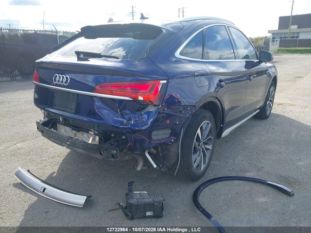 Aukcja sprzedaży 2022 Audi Q5 45 Technik, vin: WA16AAFY8N2081426, numer aukcji: 12722964