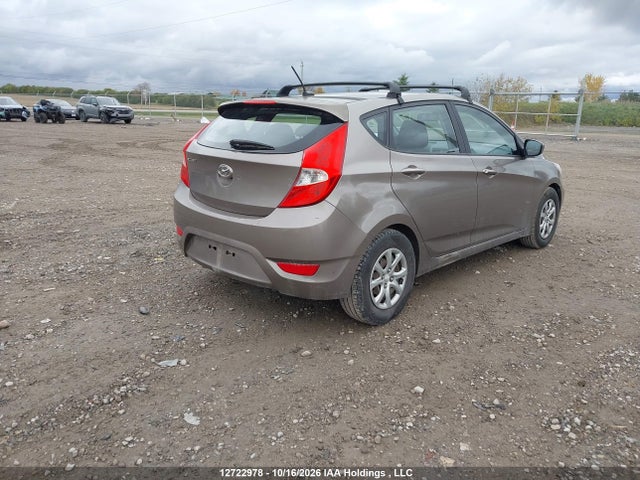 12722978 :رقم المزاد ، KMHCT5AE4DU130756 vin ، 2013 Hyundai Accent Gl مزاد بيع
