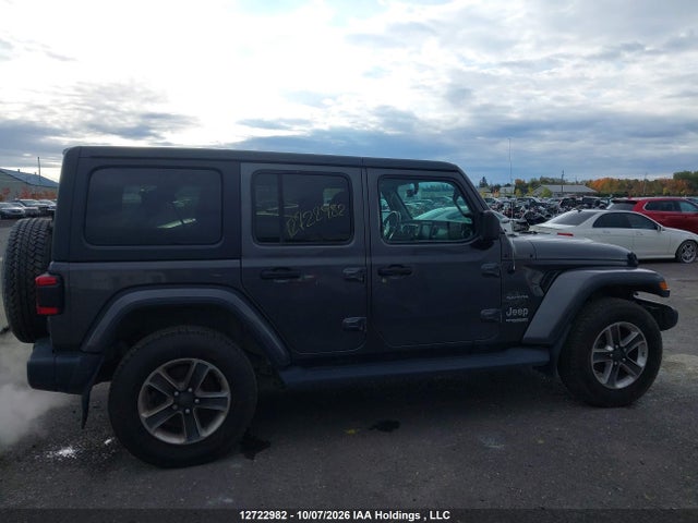 2020 Jeep Wrangler Unlimited Sahara მანქანა იყიდება აუქციონზე, vin: 1C4HJXEN0LW172544, აუქციონის ნომერი: 12722982
