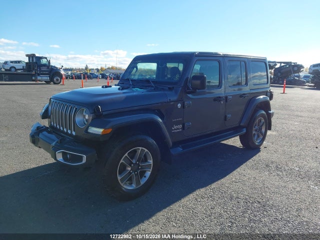 2020 Jeep Wrangler Unlimited Sahara მანქანა იყიდება აუქციონზე, vin: 1C4HJXEN0LW172544, აუქციონის ნომერი: 12722982
