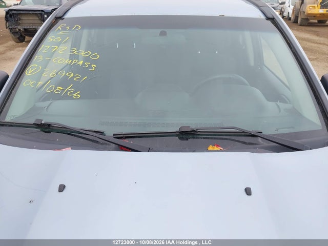 Aukcja sprzedaży 2013 Jeep Compass Sport/north, vin: 1C4NJDAB4DD269921, numer aukcji: 12723000