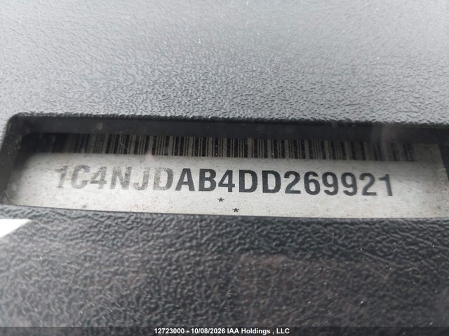 Aukcja sprzedaży 2013 Jeep Compass Sport/north, vin: 1C4NJDAB4DD269921, numer aukcji: 12723000
