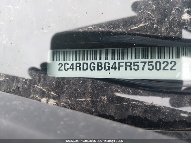 Aukcja sprzedaży 2015 Dodge Grand Caravan Se/sxt, vin: 2C4RDGBG4FR575022, numer aukcji: 12723024