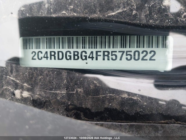Aukcja sprzedaży 2015 Dodge Grand Caravan Se/sxt, vin: 2C4RDGBG4FR575022, numer aukcji: 12723024