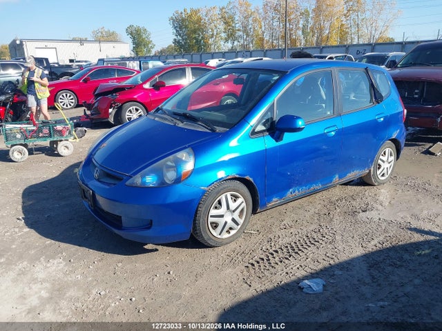 12723033 :رقم المزاد ، JHMGD38417S806230 vin ، 2007 Honda Fit مزاد بيع