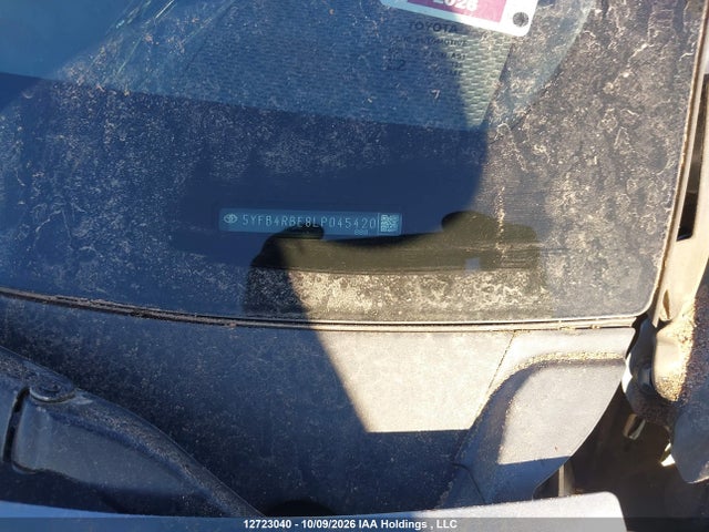 12723040 :رقم المزاد ، 5YFB4RBE8LP045420 vin ، 2020 Toyota Corolla Se مزاد بيع