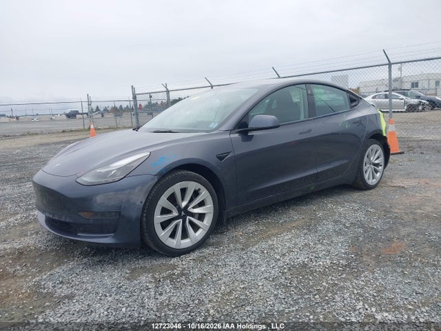 2022 Tesla Model 3 Rwd/standard Range მანქანა იყიდება აუქციონზე, vin: 5YJ3E1EA8NF375326, აუქციონის ნომერი: 12723046