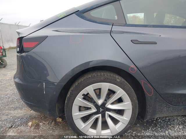 2022 Tesla Model 3 Rwd/standard Range მანქანა იყიდება აუქციონზე, vin: 5YJ3E1EA8NF375326, აუქციონის ნომერი: 12723046
