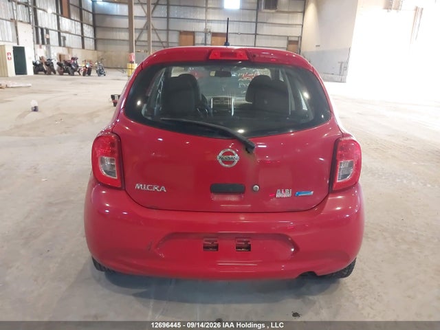 12696445 :رقم المزاد ، 3N1CK3CP5FL208049 vin ، 2015 Nissan Micra S/sr/sv مزاد بيع