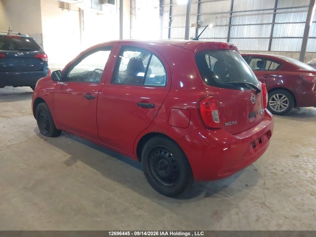 12696445 :رقم المزاد ، 3N1CK3CP5FL208049 vin ، 2015 Nissan Micra S/sr/sv مزاد بيع