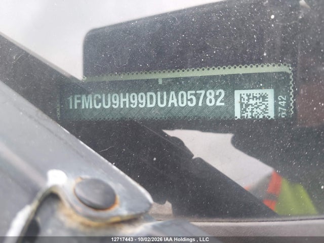 Продаж на аукціоні авто 2013 Ford Escape Sel, vin: 1FMCU9H99DUA05782, номер лоту: 12717443