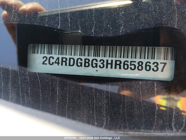 2C4RDGBG3HR658637 Dodge Grand Caravan Se