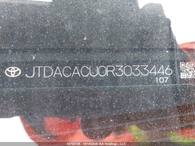 JTDACACU0R3033446 Toyota Prius Prime Se