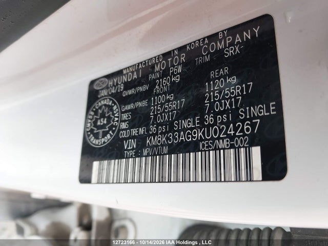 Hyundai Kona Ev Ultimate 2019 KM8K33AG9KU024267 Image 18