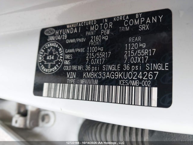 Hyundai Kona Ev Ultimate 2019 KM8K33AG9KU024267 Image 9
