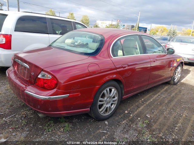 12723188 :رقم المزاد ، SAJGA01U74HM97702 vin ، 2004 Jaguar S-type 4.2l V8 (a6) مزاد بيع