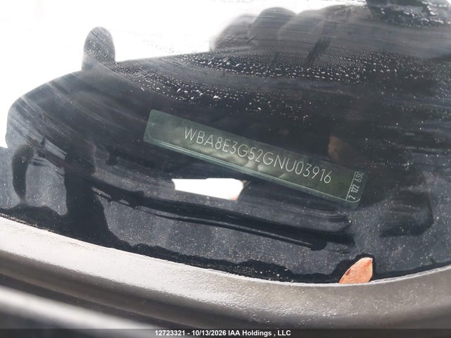 WBA8E3G52GNU03916 BMW 328 Xi Sulev