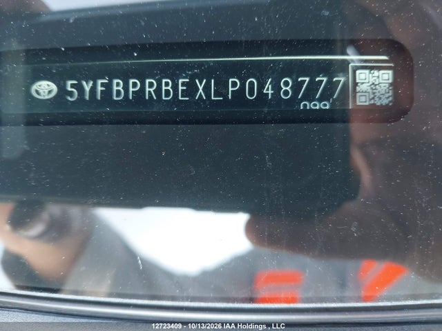 5YFBPRBEXLP048777 Toyota COROLLA LE