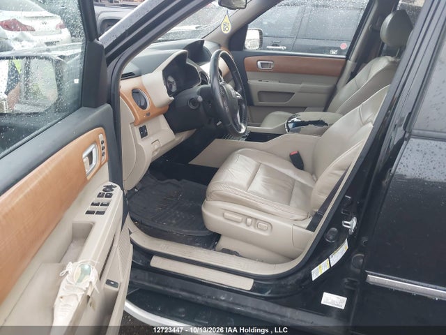 2011 Honda Pilot Touring მანქანა იყიდება აუქციონზე, vin: 5FNYF4H95BB504544, აუქციონის ნომერი: 12723447