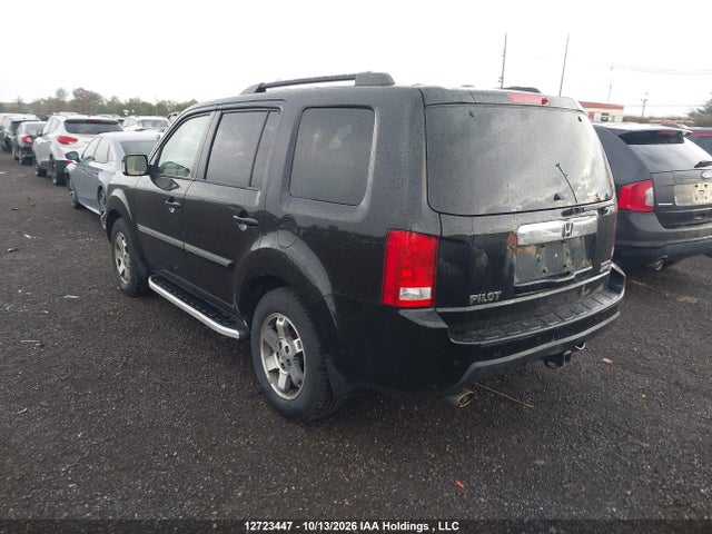 2011 Honda Pilot Touring მანქანა იყიდება აუქციონზე, vin: 5FNYF4H95BB504544, აუქციონის ნომერი: 12723447