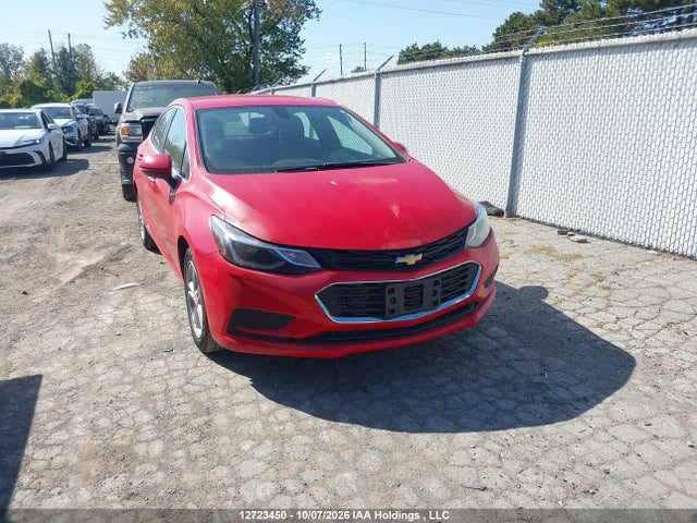 2017 Chevrolet Cruze Lt Auto მანქანა იყიდება აუქციონზე, vin: 3G1BE5SM5HS549603, აუქციონის ნომერი: 12723450