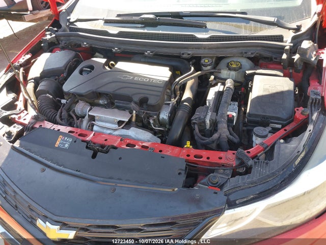 2017 Chevrolet Cruze Lt Auto მანქანა იყიდება აუქციონზე, vin: 3G1BE5SM5HS549603, აუქციონის ნომერი: 12723450