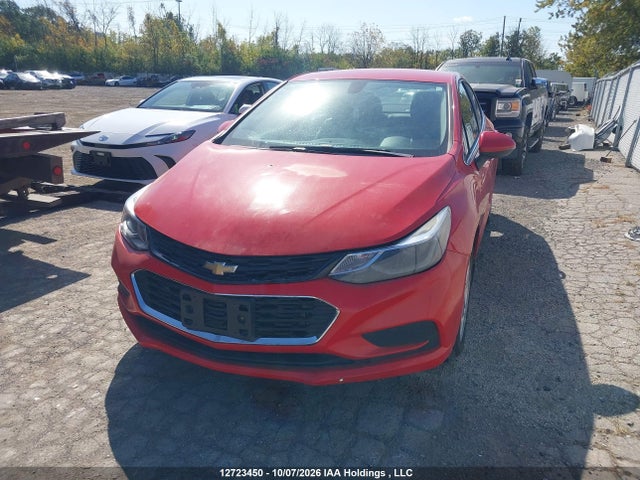 2017 Chevrolet Cruze Lt Auto მანქანა იყიდება აუქციონზე, vin: 3G1BE5SM5HS549603, აუქციონის ნომერი: 12723450