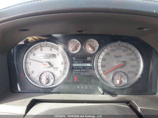 Продажа на аукционе авто 2012 Ram 1500 Laramie Longhorn, vin: 1C6RD7PT6CS237922, номер лота: 12723478