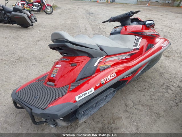 2016 Yamaha Vx Crusier Wave Runner მანქანა იყიდება აუქციონზე, vin: YAMA3899A515, აუქციონის ნომერი: 12723495