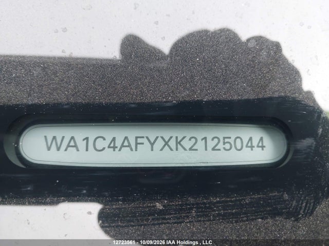 WA1C4AFYXK2125044 Audi Sq5 Prestige