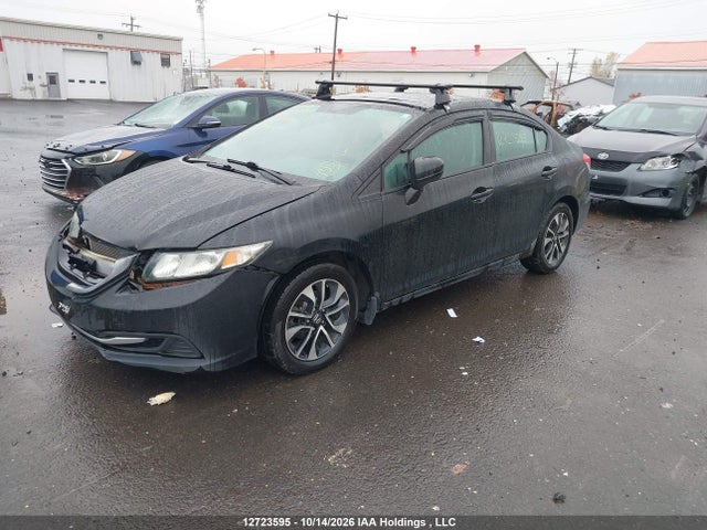Honda Civic Lx 2014 2HGFB2E58EH002796 Image 2