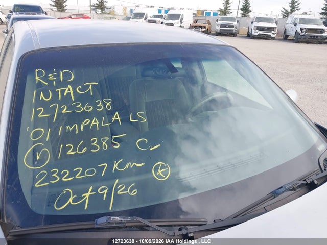 2001 Chevrolet Impala Ls მანქანა იყიდება აუქციონზე, vin: 2G1WH55K219126385, აუქციონის ნომერი: 12723638