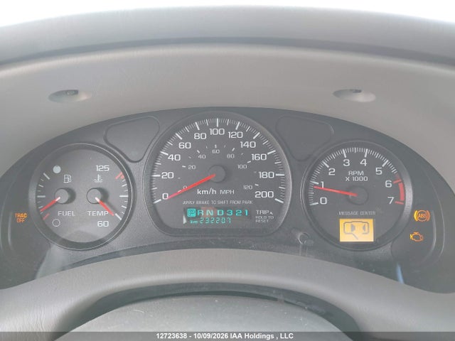 2001 Chevrolet Impala Ls მანქანა იყიდება აუქციონზე, vin: 2G1WH55K219126385, აუქციონის ნომერი: 12723638