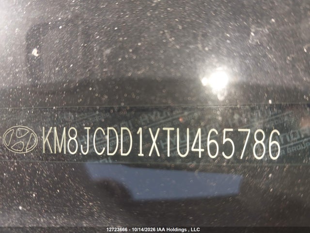 2026 Hyundai Tucson Sel Convenience მანქანა იყიდება აუქციონზე, vin: KM8JCDD1XTU465786, აუქციონის ნომერი: 12723666