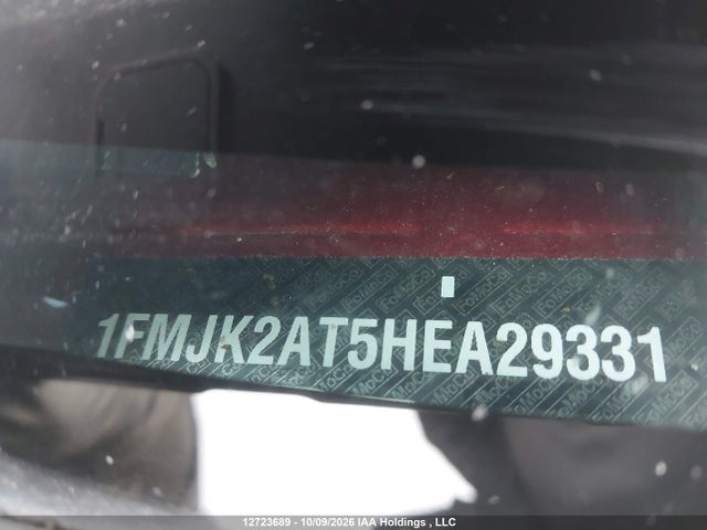 Aukcja sprzedaży 2017 Ford Expedition El Limited, vin: 1FMJK2AT5HEA29331, numer aukcji: 12723689