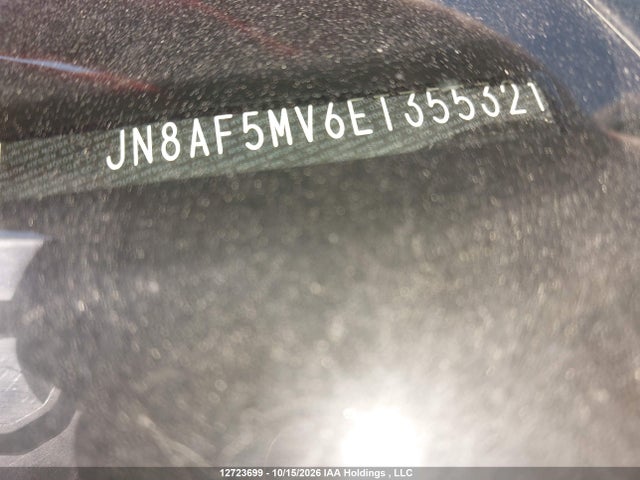 JN8AF5MV6ET355321 Nissan Juke Nismo/sl/sv